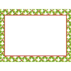 Leaf And Berry Ditz Adhesive Labels - 12 Per Package