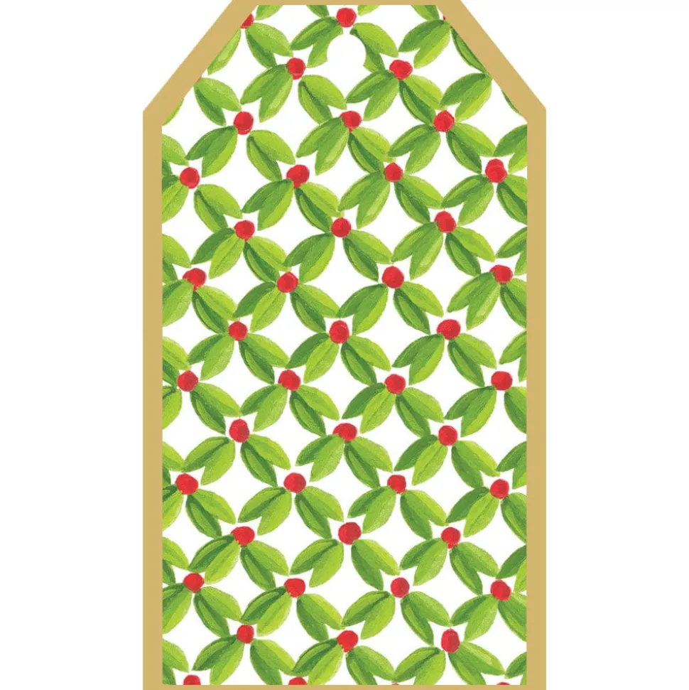 Leaf And Berry Ditz Gift Tags - 4 Per Package