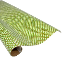 Leaf And Berry Ditz Gift Wrap - One 30" X 8' Roll