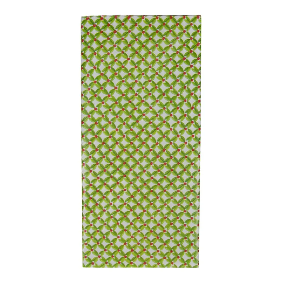 Leaf And Berry Ditz Tissue Paper - 4 Sheets Included