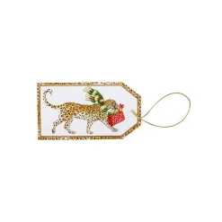 Leopards in Snow Classic Gift Tags - 4 Per Package