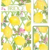 Limoncello Bridge Gift Sets - 2 Playing Card Decks & 2 Score Pads