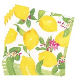 Limoncello Dinner Napkins - 20 Per Package
