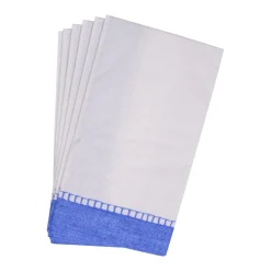 Linen Blue Guest Towel - 15 count