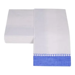 Linen Blue Guest Towel - 15 count