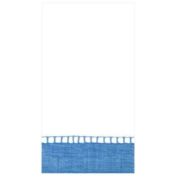 Linen Blue Guest Towel - 15 count