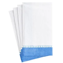 Linen Blue Guest Towel - 15 count