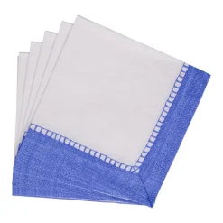 Linen Blue Napkin Cocktail - 20 count