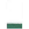 Linen Border Paper Guest Towel Napkins in Emerald - 15 Per Package
