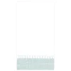 Linen Border Paper Guest Towel Napkins in Silver - 15 Per Package