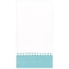 Linen Border Paper Guest Towel Napkins in Robin's Egg Blue - 15 Per Package