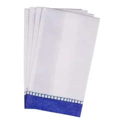 Linen Marine Blue Guest Towel - 15 count