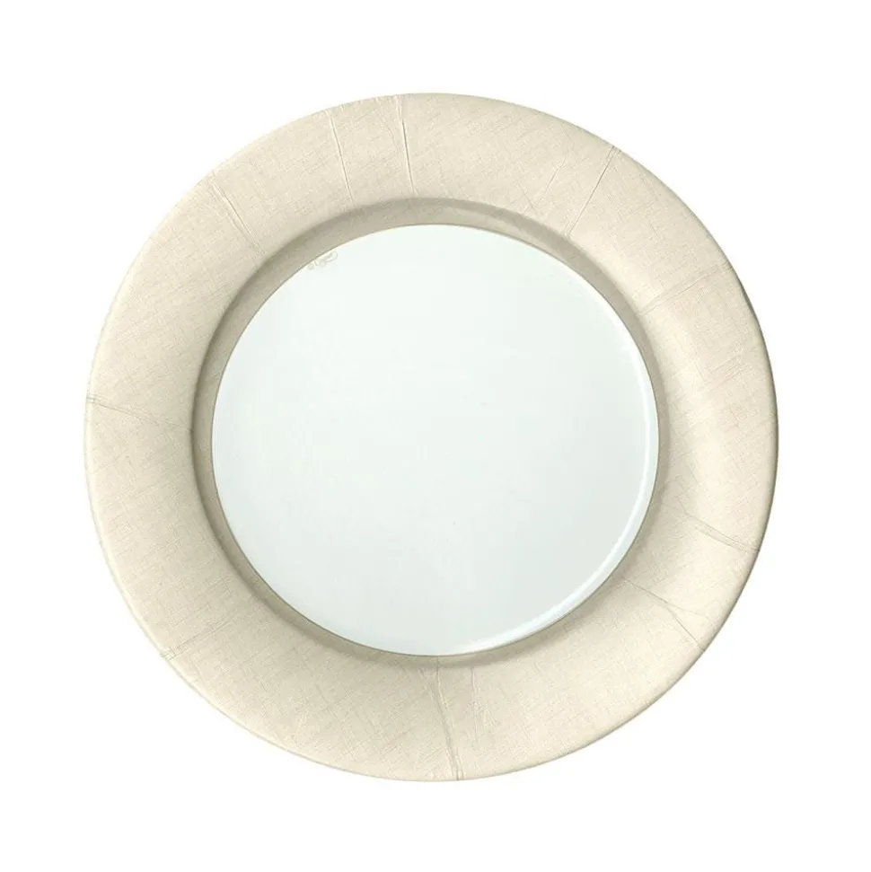 Linen Natural Salad/Dessert Plates