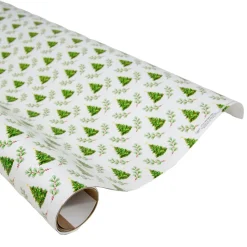Little Christmas Trees Gift Wrap - One 30" X 8' Roll
