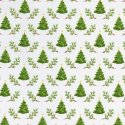 Little Christmas Trees Gift Wrap - One 30