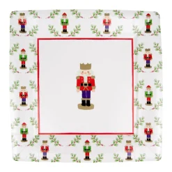 Little Nutcracker Sq Dinner Plates - 8 Per Package