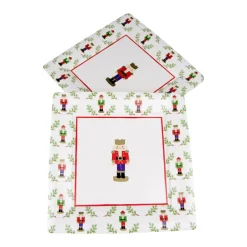 Little Nutcracker Sq Dinner Plates - 8 Per Package