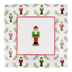 Little Nutcracker Sq Salad & Dessert Plates - 8 Per Package