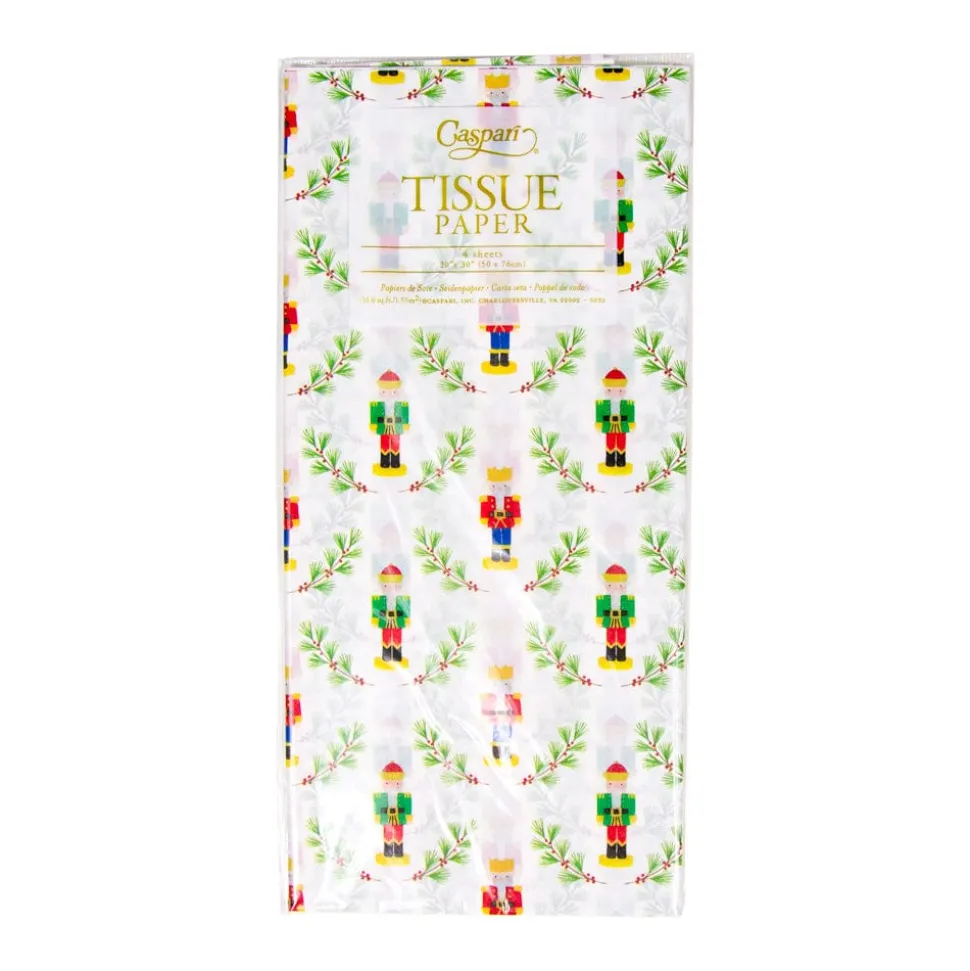 Little Nutcracker Tissue Paper - 4 Sheets Included