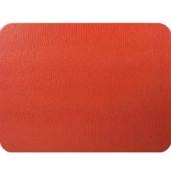 Lizard Felt-Backed Placemat in Orange - 1 Each