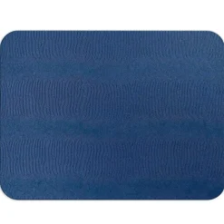 Lizard Felt-Backed Placemat in Navy - 1 Each