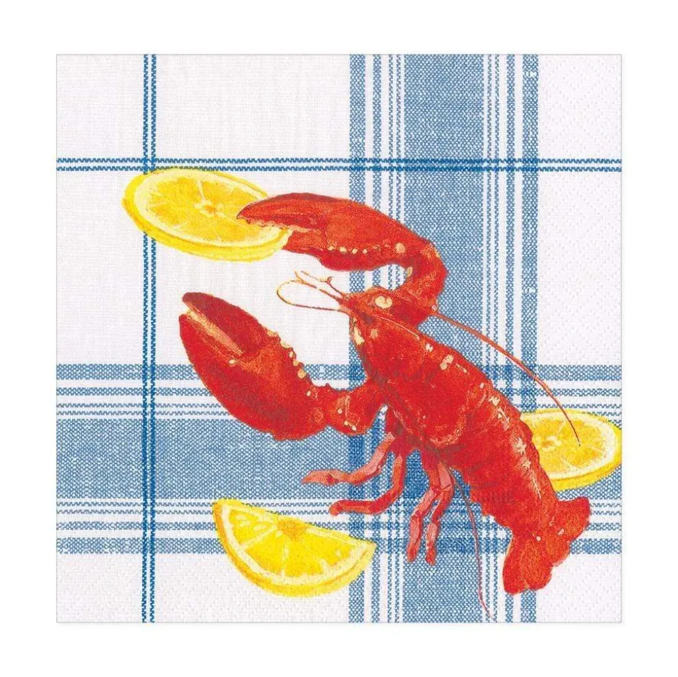 Lobster Bake Paper Luncheon Napkins - 20 Per Package