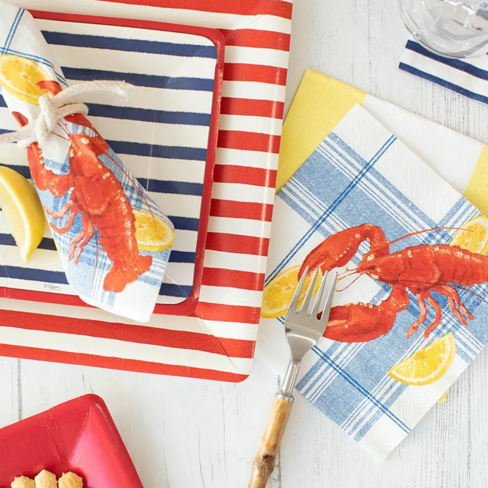 Lobster Bake Paper Luncheon Napkins - 20 Per Package