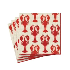 Lobsters Paper Cocktail Napkins - 20 Per Package