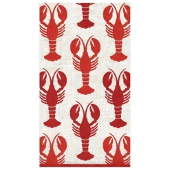 Lobsters Paper Guest Towel Napkins - 15 Per Package