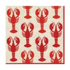 Lobsters Paper Luncheon Napkins - 20 Per Package