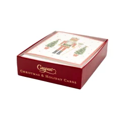 Lollipop Nutcracker Petite Boxed Christmas Cards - includes 15 cards & envelopes