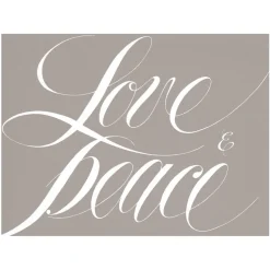 Love and Peace Large Boxed Christmas Cards - includes 15 cards & envelopes