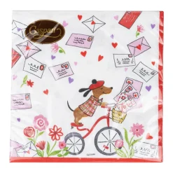 Love Notes Luncheon Napkins - 20 Per Package