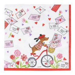 Love Notes Luncheon Napkins - 20 Per Package