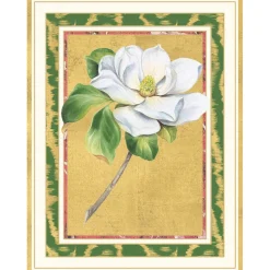Magnolia Bloom Personalized Christmas Cards