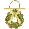 Magnolia Wreath Gift Bags - includes 1 Gift Bags
