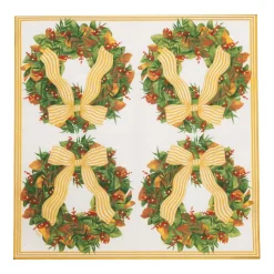 Magnolia Wreath Luncheon Napkins - includes 20 Luncheon Napkins
