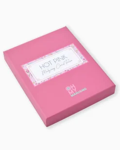 Mahjong Card Folio - Hot Pink