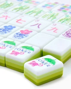 Mahjong Tile Set - Limoncello