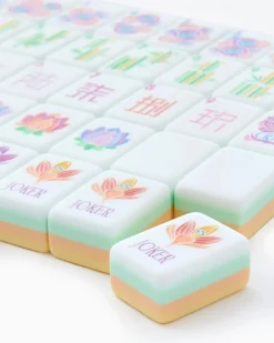 Mahjong Tile Set - Sorbet