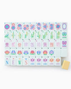 Mahjong Tile Set - Sorbet