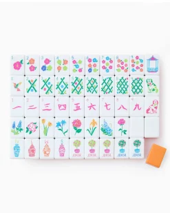 Mahjong Tile Set - Sunset