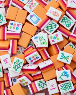 Mahjong Tile Set - Sunset