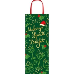 Making Spirits Bright Gift Bags - includes 1 Gift Bags