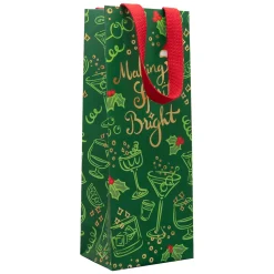 Making Spirits Bright Gift Bags - includes 1 Gift Bags
