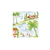 Mallorca Cocktail Napkins - 20 Per Package