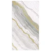 Marble Paper Guest Towel Napkins in Grey - 15 Per Package