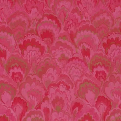 Marbled Ceramica Fuchsia & Gold Roll Wrap - includes 1 Roll