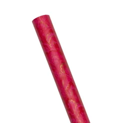 Marbled Ceramica Fuchsia & Gold Roll Wrap - includes 1 Roll