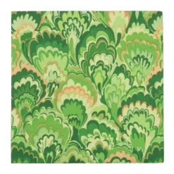 Marbled Ceramica Green Luncheon Napkins - includes 20 Luncheon Napkins